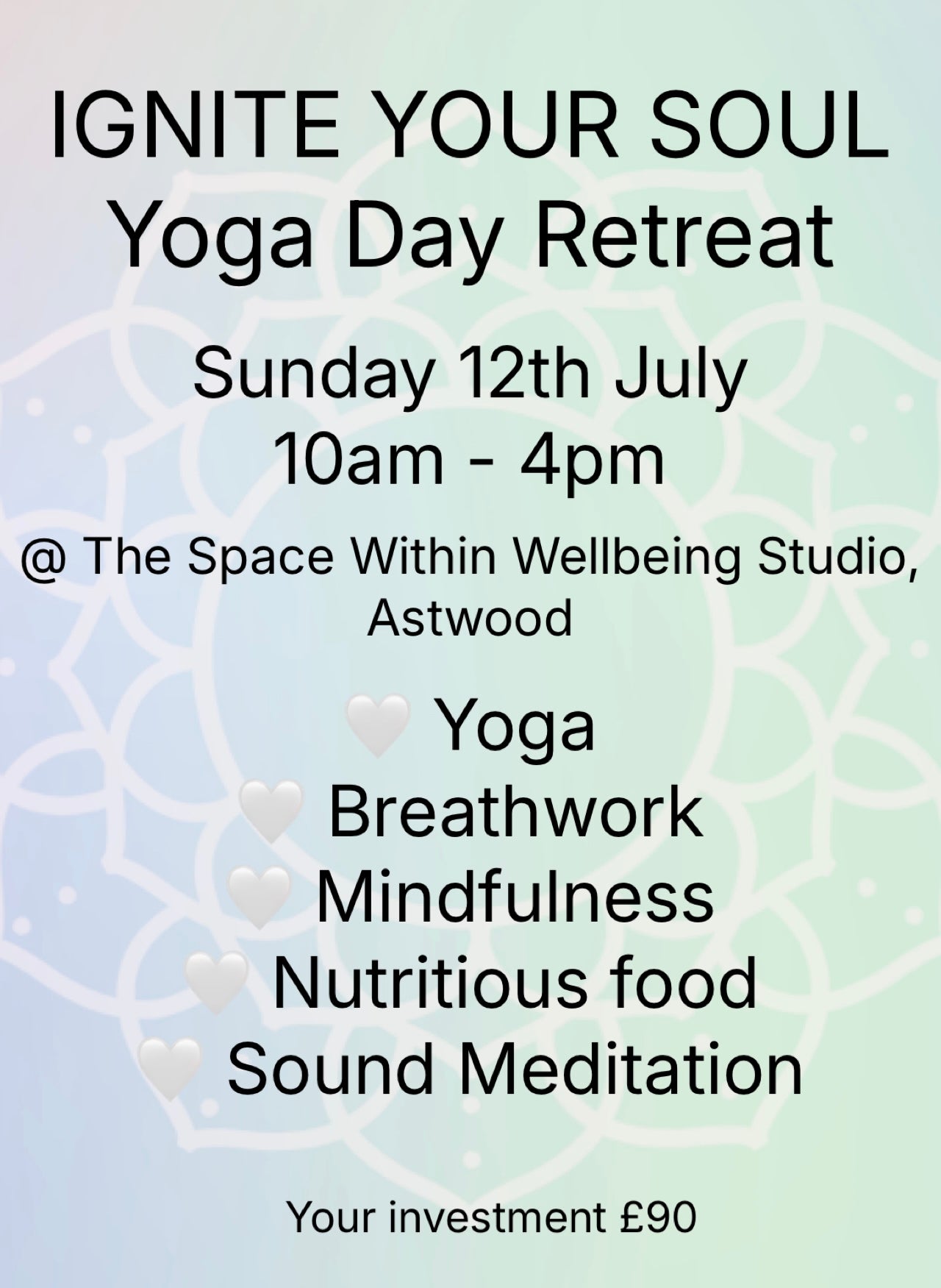 Ignite Your Soul - Yoga Day Retreat