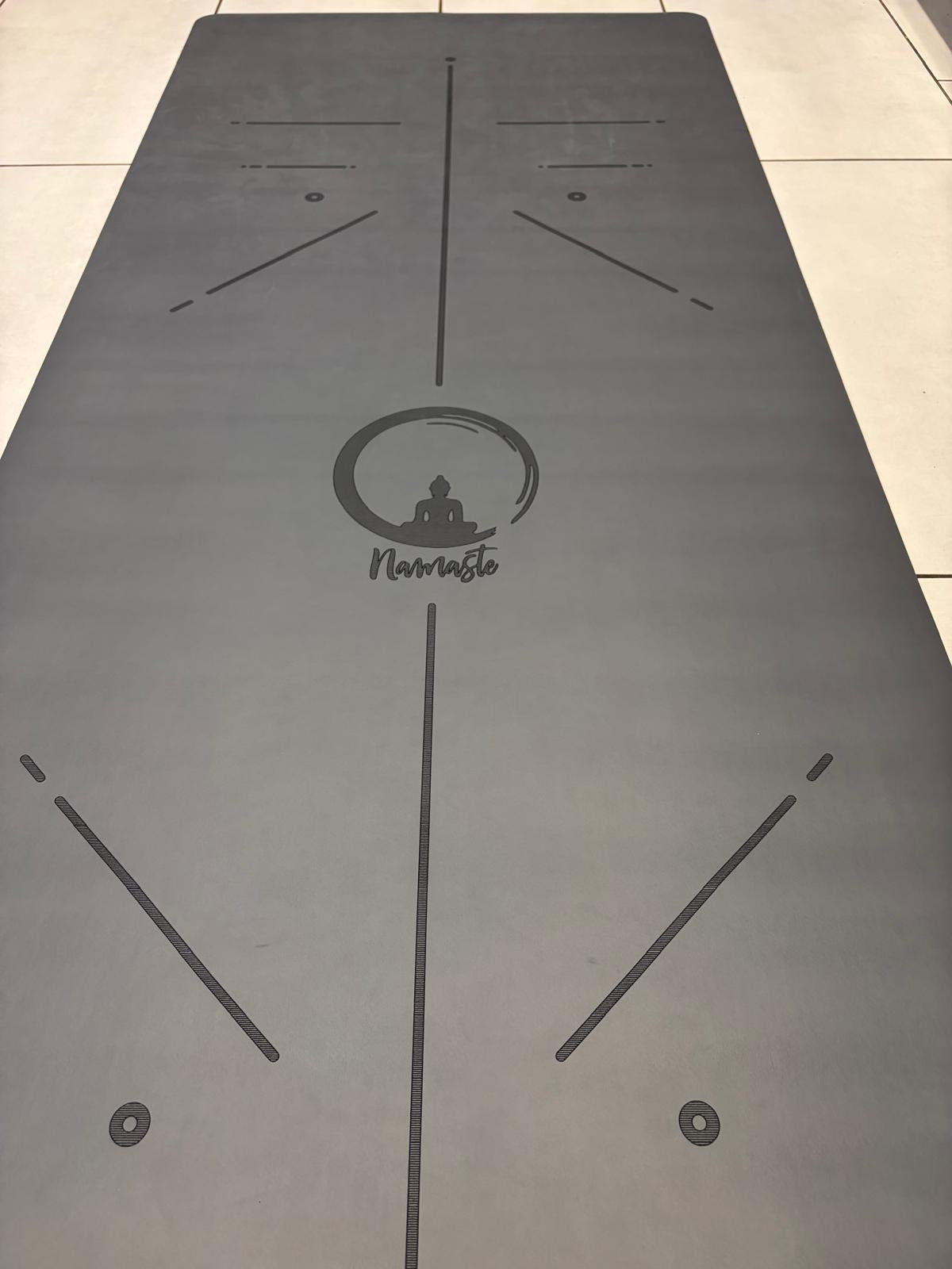 Dark Grey Namaste