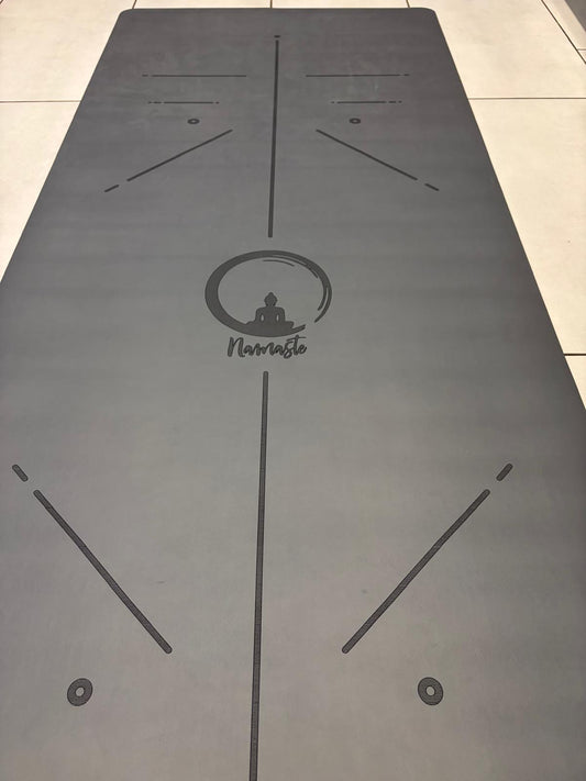 Dark Grey Namaste