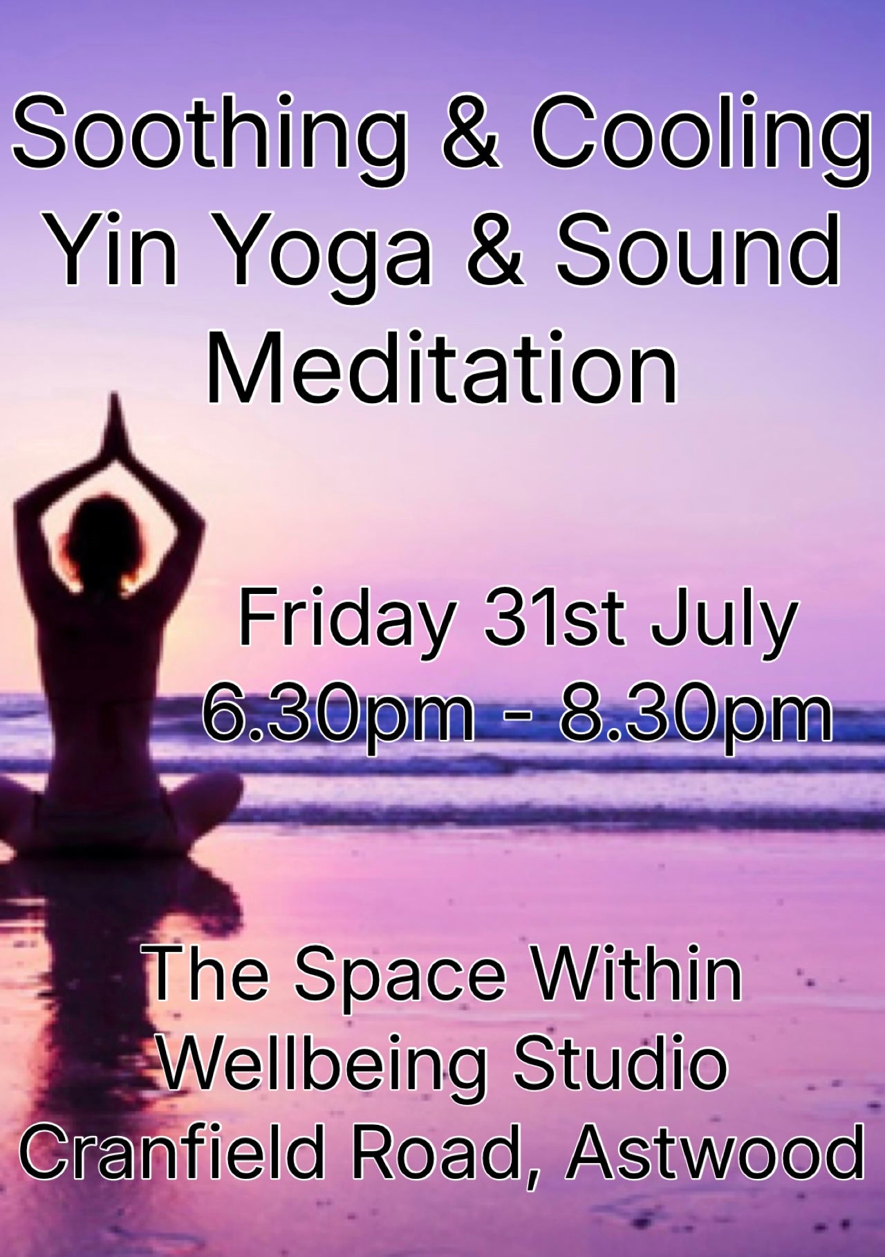 Yin & Sound Evening - Friday 31st July