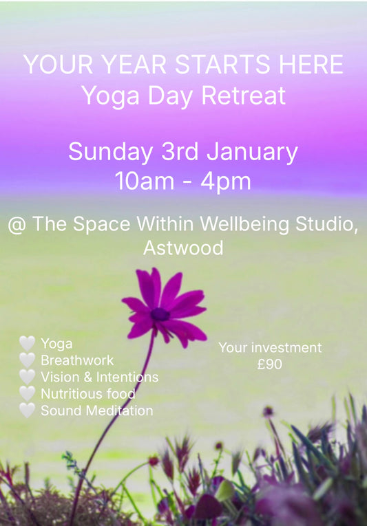 Yoga Day Retreat - Sunday 3rd Jan 2027