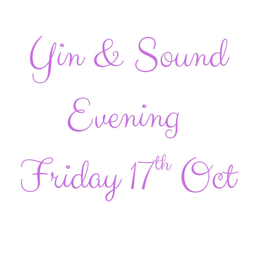 Yin & Sound Evening Friday 17th October